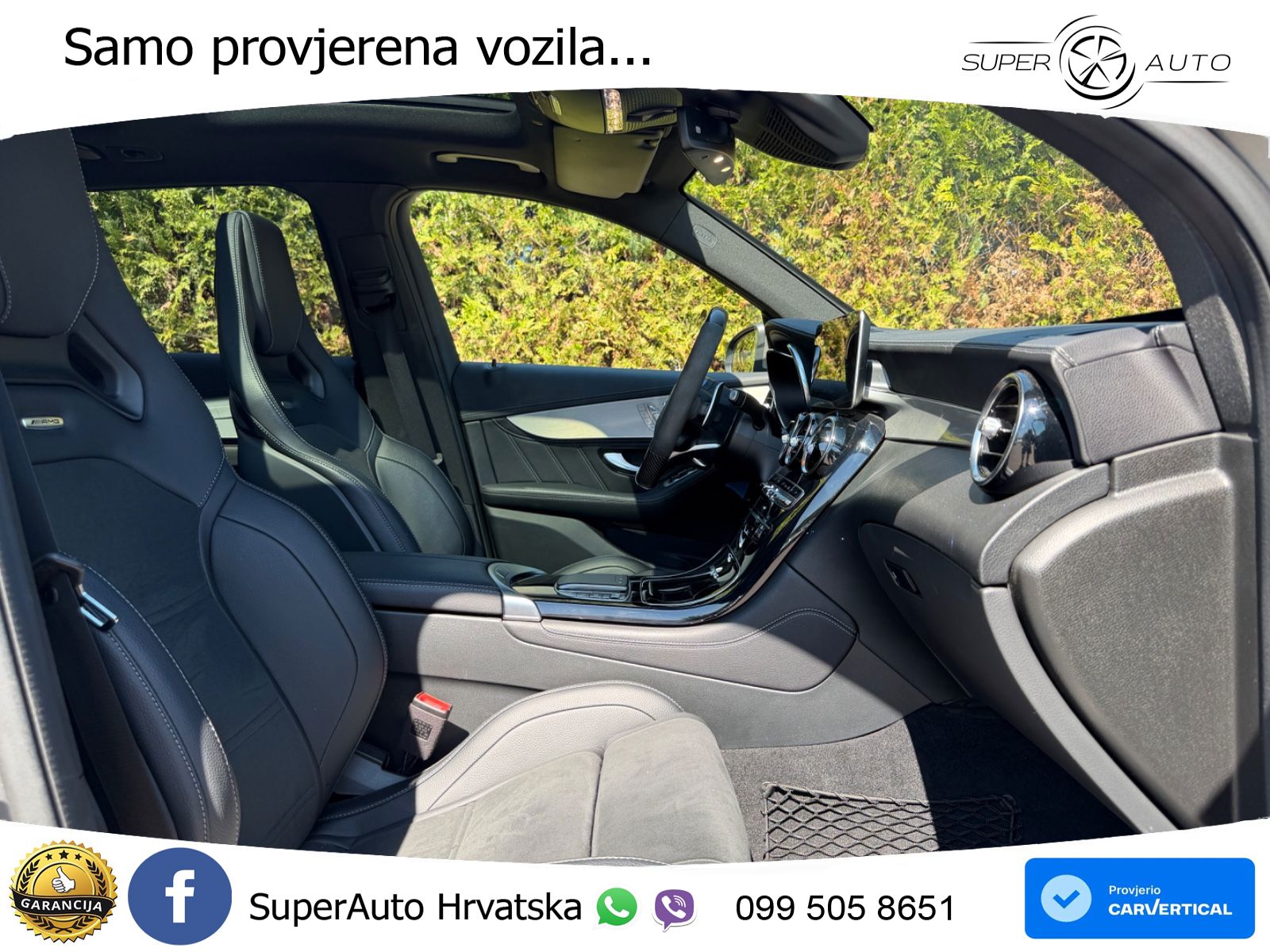 Mercedes AMG GLC 63 V8 (476 KS) 4MATIC+ MCT ACC+HEAD+4xGR SJED+360+PANO