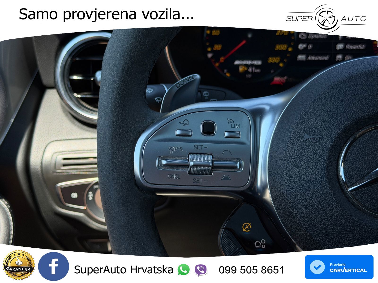 Mercedes AMG GLC 63 V8 (476 KS) 4MATIC+ MCT ACC+HEAD+4xGR SJED+360+PANO