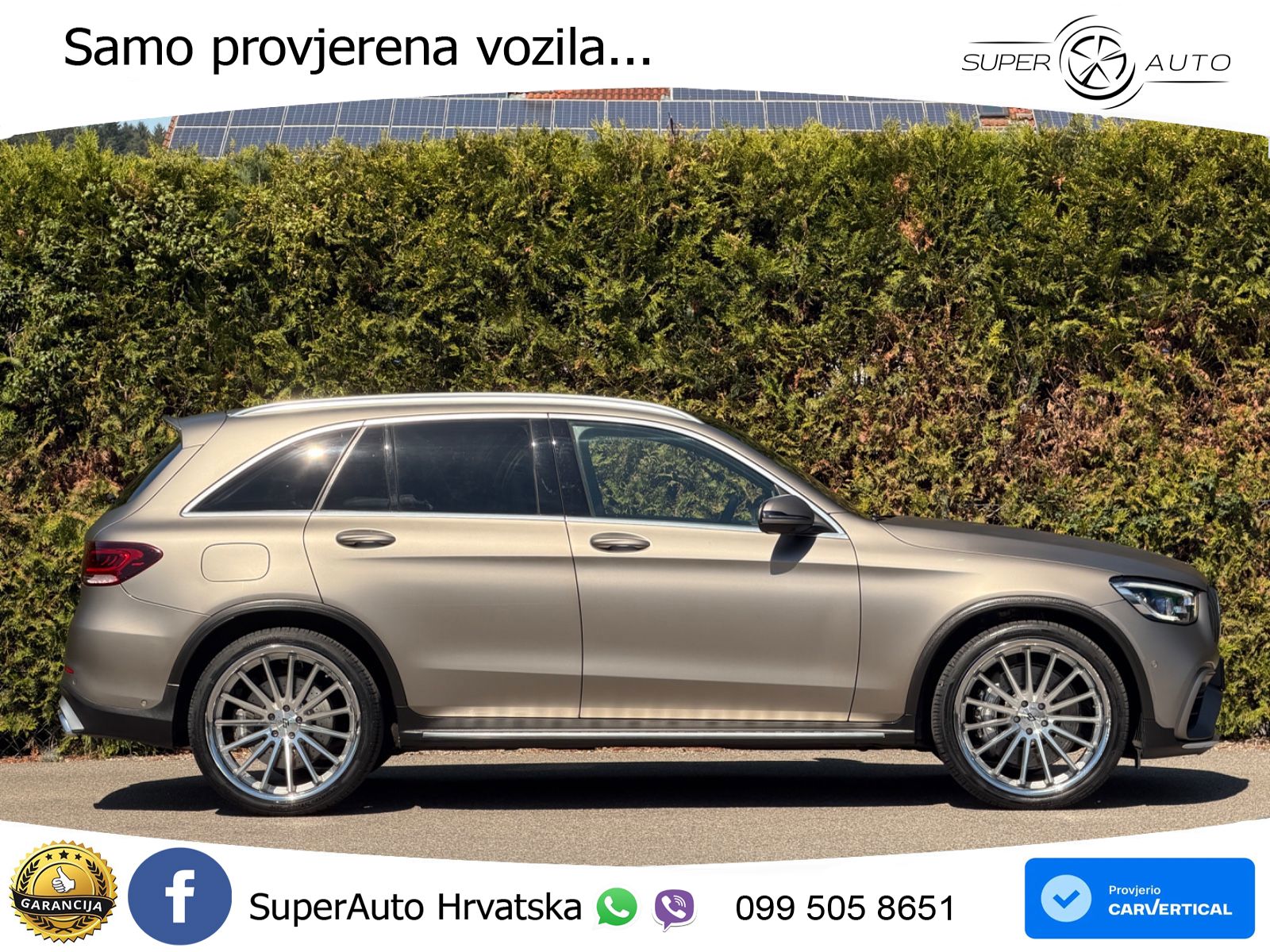 Mercedes AMG GLC 63 V8 (476 KS) 4MATIC+ MCT ACC+HEAD+4xGR SJED+360+PANO