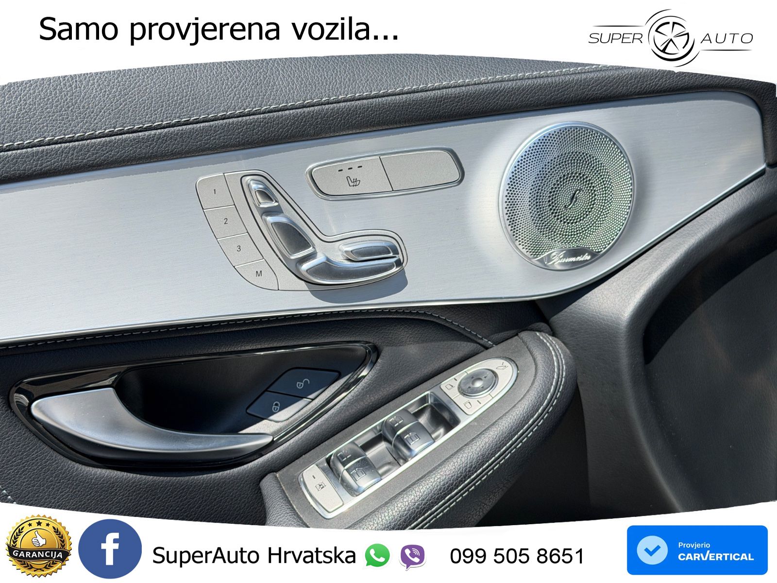 Mercedes AMG GLC 63 V8 (476 KS) 4MATIC+ MCT ACC+HEAD+4xGR SJED+360+PANO