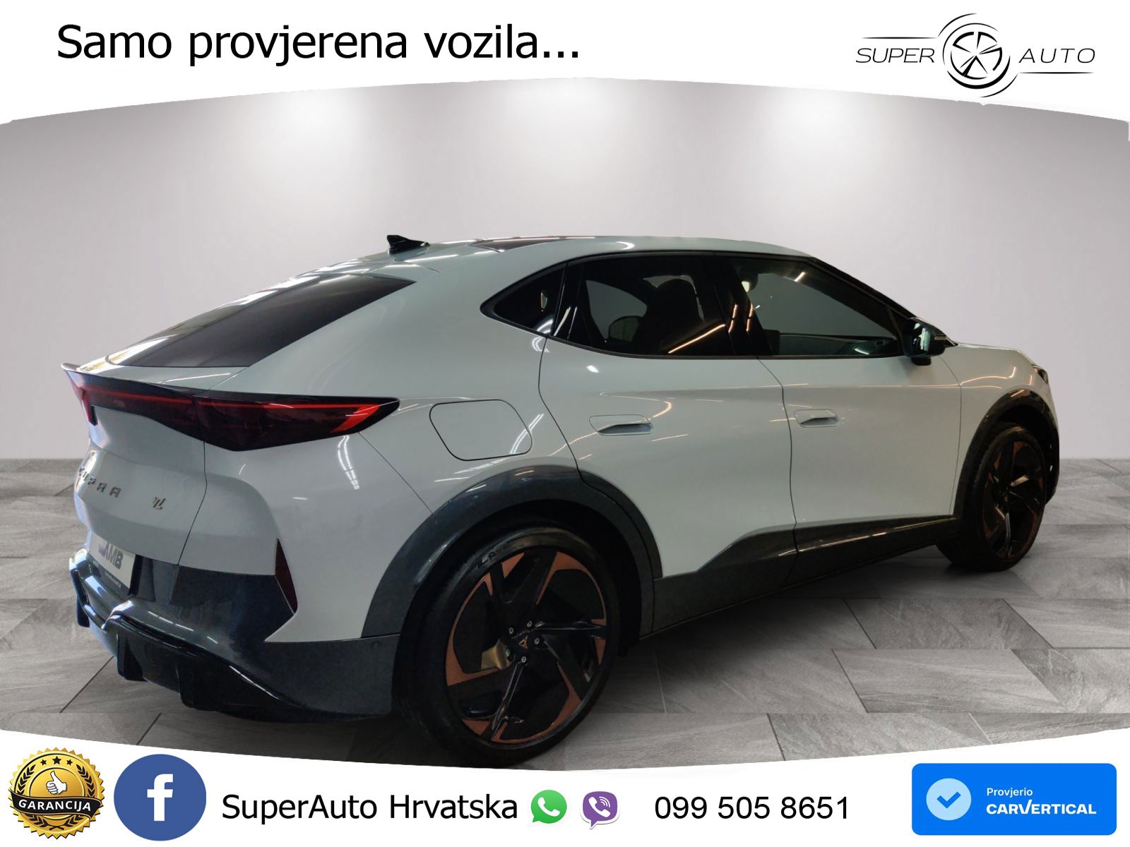 Cupra Tavascan 82 kWh (340 KS)  4WD VZ LED+GR SJED+ACC