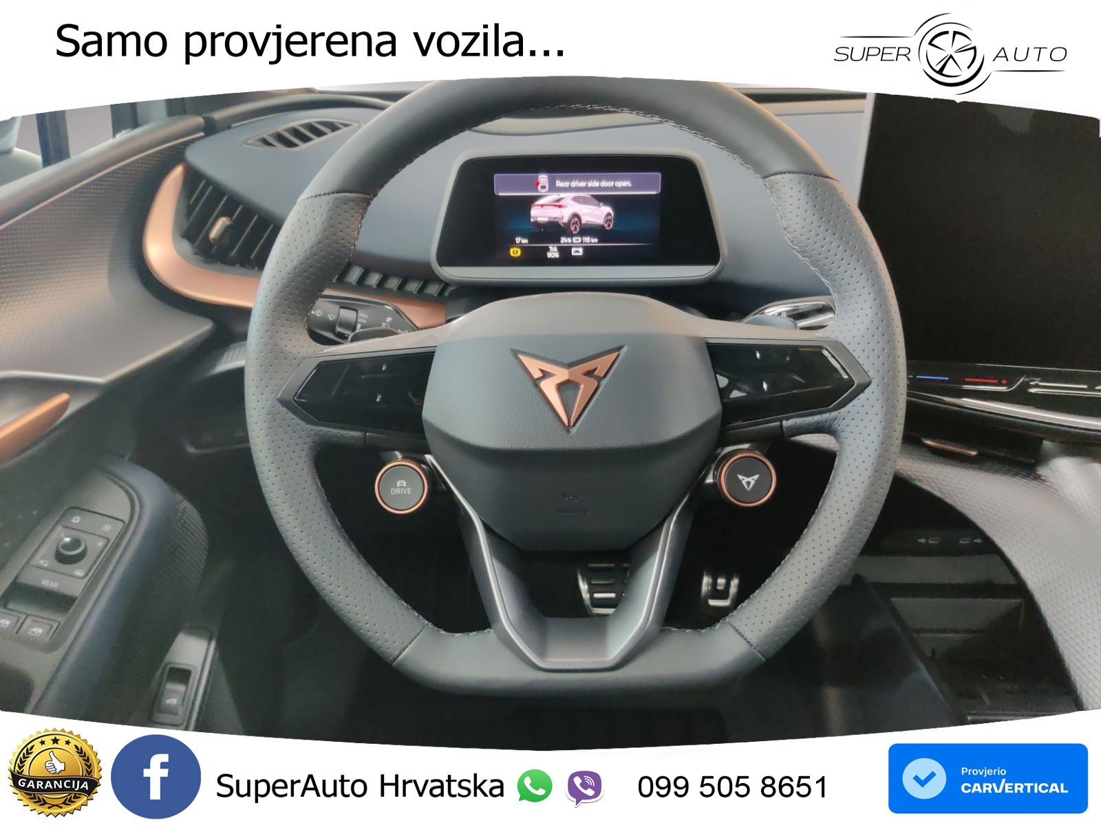 Cupra Tavascan 82 kWh (340 KS)  4WD VZ LED+GR SJED+ACC