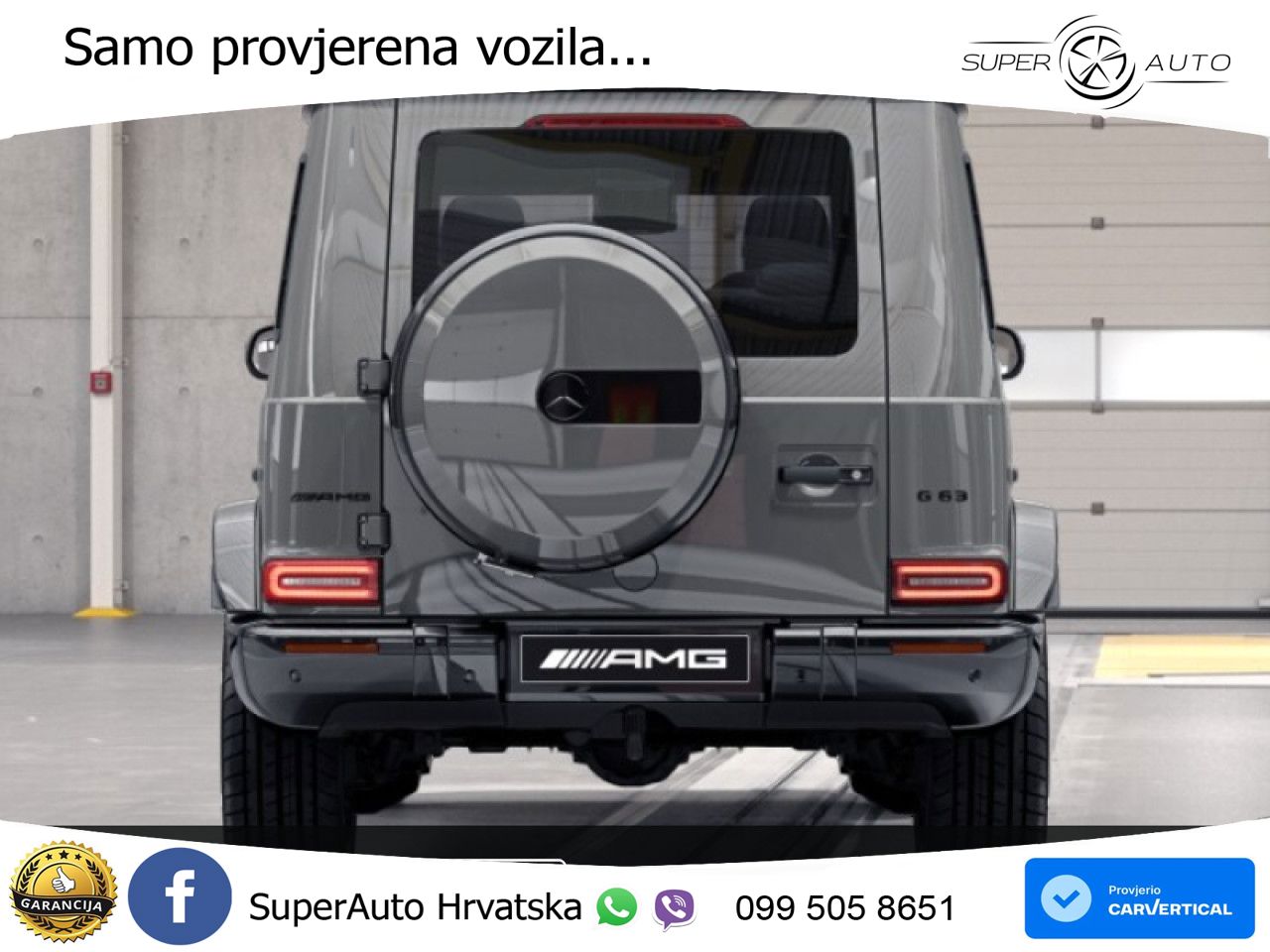 Mercedes AMG G 63 Long V8 (585 KS) 4MATIC 9G-TRONIC AMG SPEEDSHIFT PLUS Superior LED+ACC