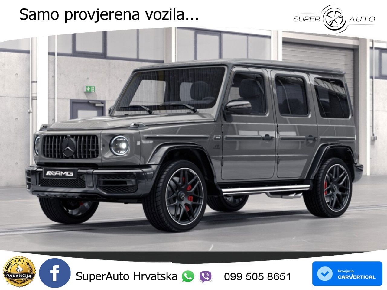 Mercedes AMG G 63 Long V8 (585 KS) 4MATIC 9G-TRONIC AMG SPEEDSHIFT PLUS Superior LED+ACC