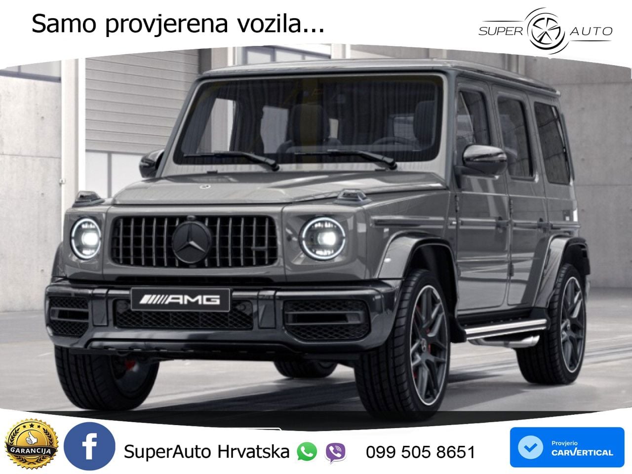 Mercedes AMG G 63 Long V8 (585 KS) 4MATIC 9G-TRONIC AMG SPEEDSHIFT PLUS Superior LED+ACC