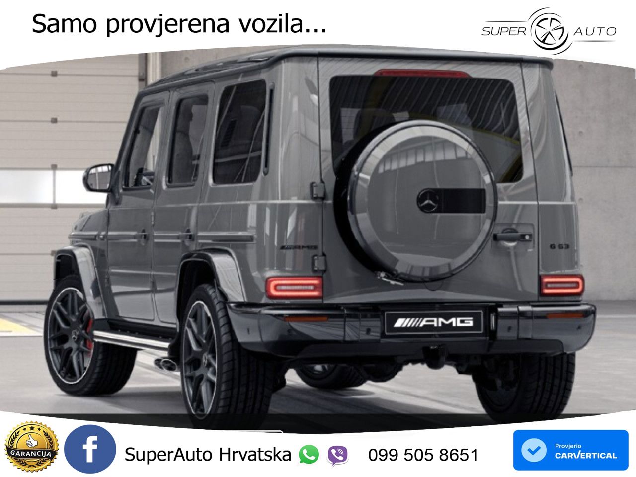 Mercedes AMG G 63 Long V8 (585 KS) 4MATIC 9G-TRONIC AMG SPEEDSHIFT PLUS Superior LED+ACC