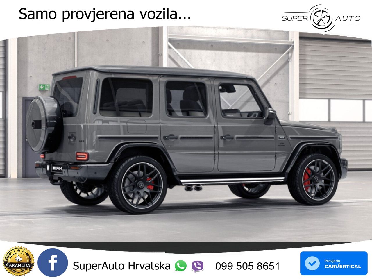 Mercedes AMG G 63 Long V8 (585 KS) 4MATIC 9G-TRONIC AMG SPEEDSHIFT PLUS Superior LED+ACC