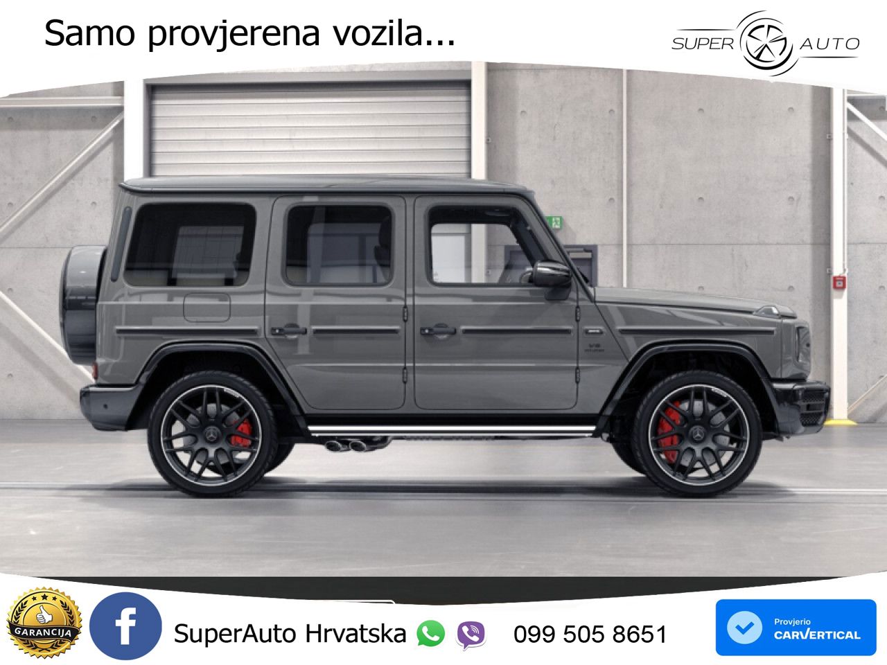 Mercedes AMG G 63 Long V8 (585 KS) 4MATIC 9G-TRONIC AMG SPEEDSHIFT PLUS Superior LED+ACC