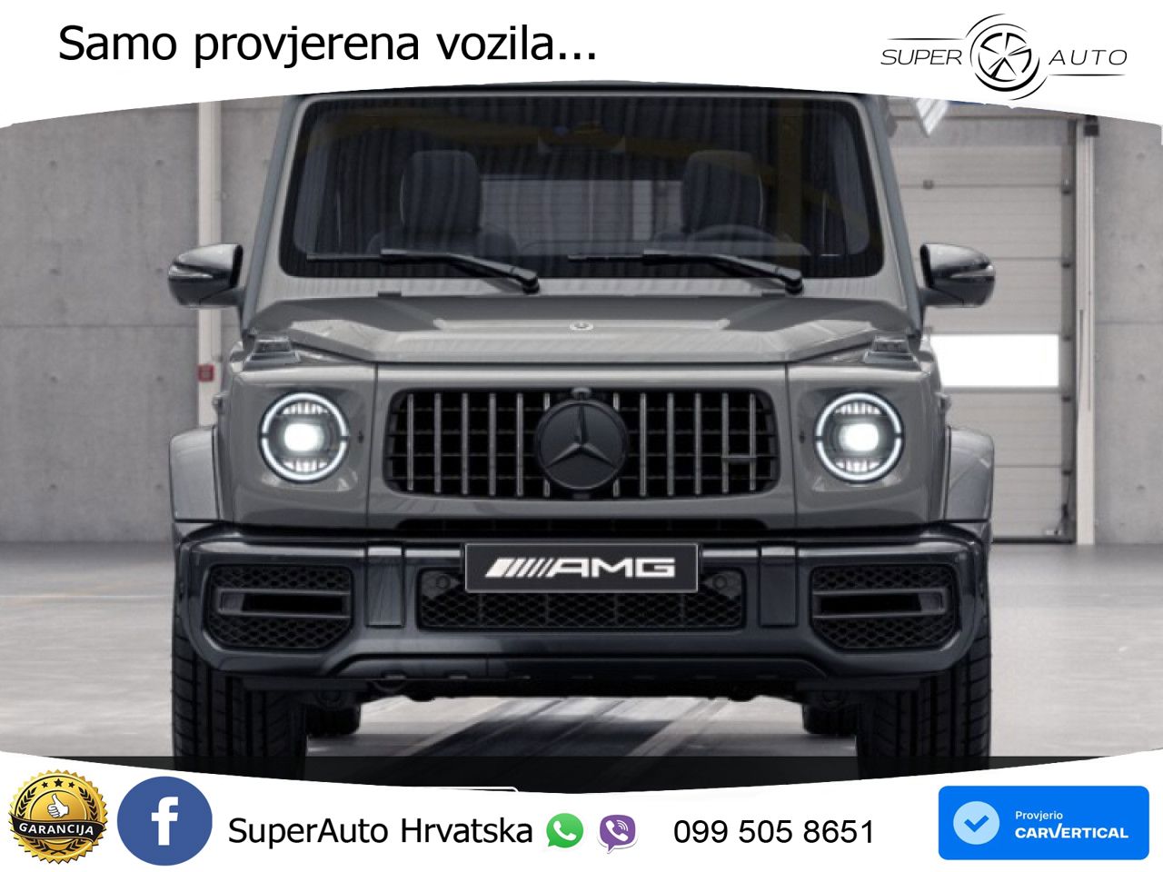 Mercedes AMG G 63 Long V8 (585 KS) 4MATIC 9G-TRONIC AMG SPEEDSHIFT PLUS Superior LED+ACC