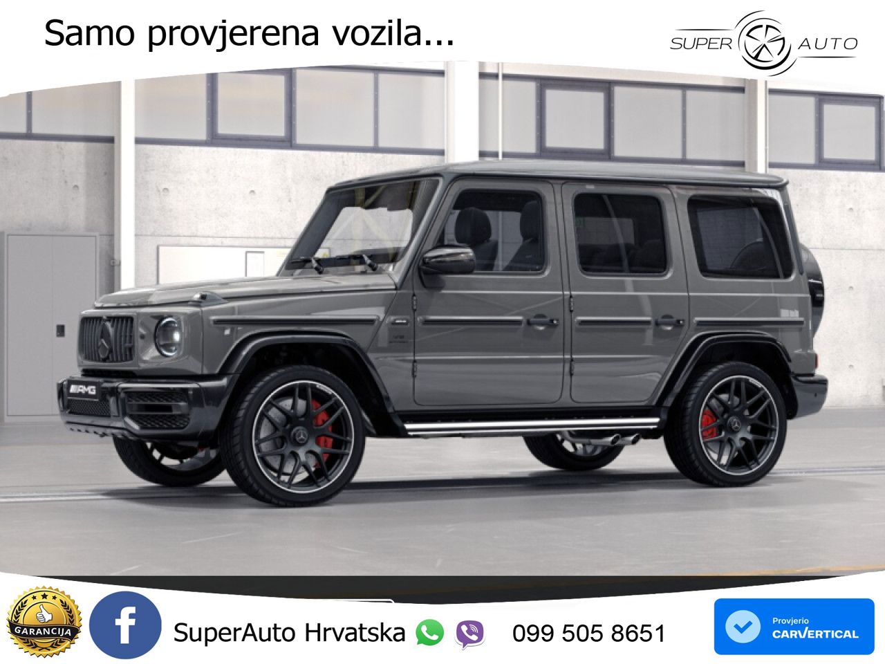 Mercedes AMG G 63 Long V8 (585 KS) 4MATIC 9G-TRONIC AMG SPEEDSHIFT PLUS Superior LED+ACC