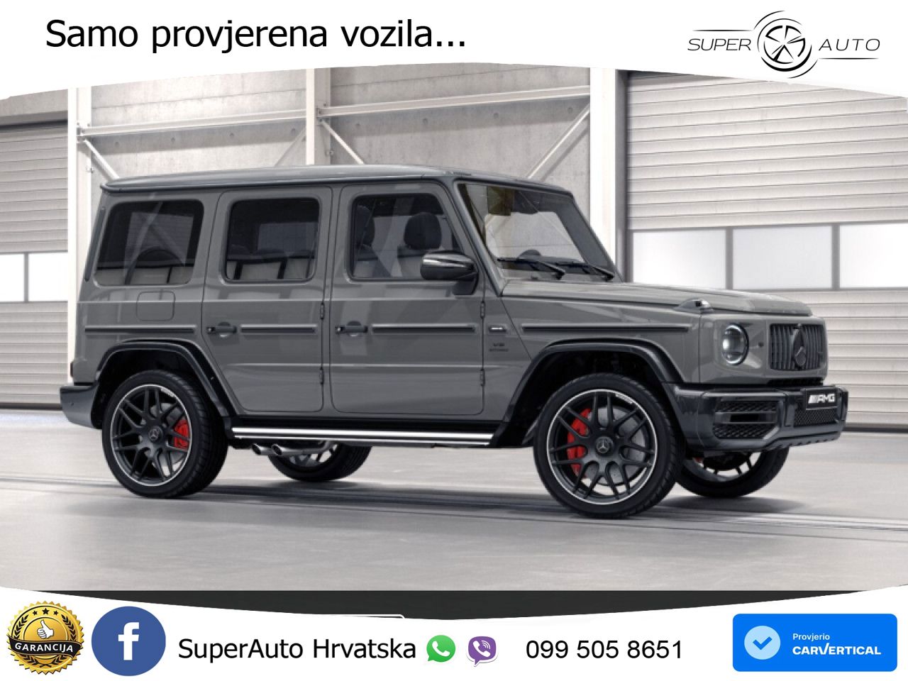 Mercedes AMG G 63 Long V8 (585 KS) 4MATIC 9G-TRONIC AMG SPEEDSHIFT PLUS Superior LED+ACC