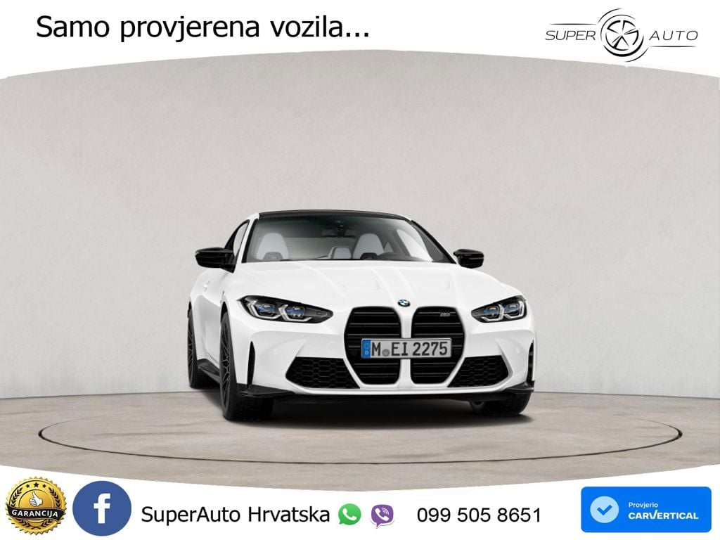 BMW M4 Competition 3.0 (510 KS) Steptronic LED+GR SJED+ACC