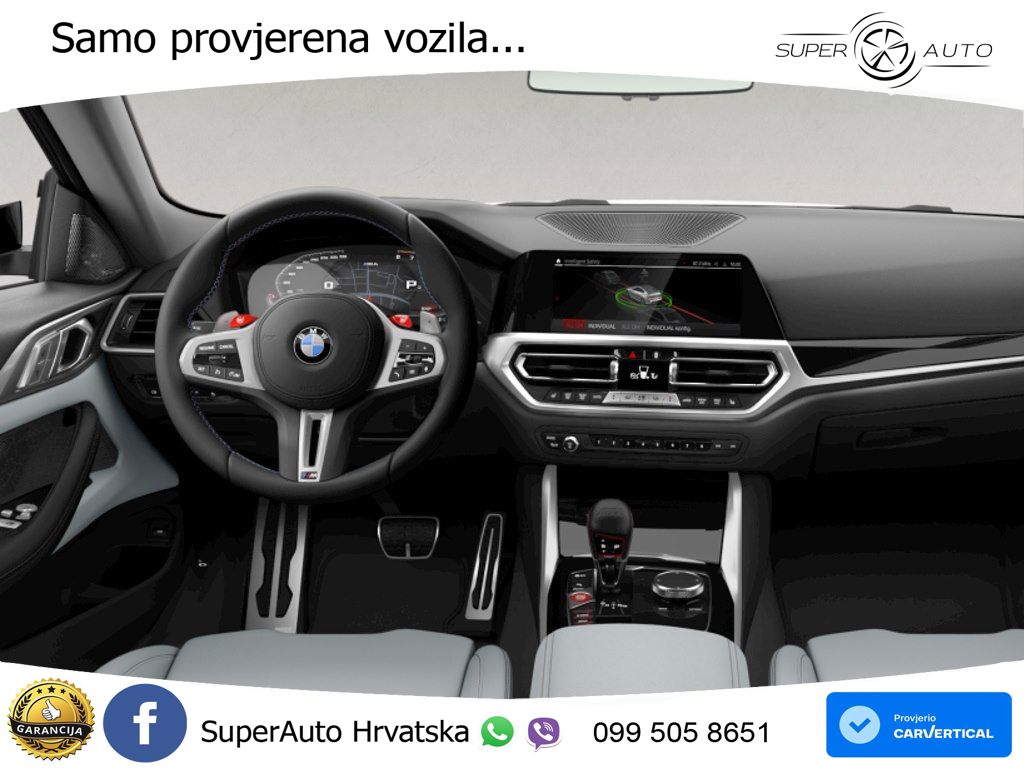 BMW M4 Competition 3.0 (510 KS) Steptronic LED+GR SJED+ACC