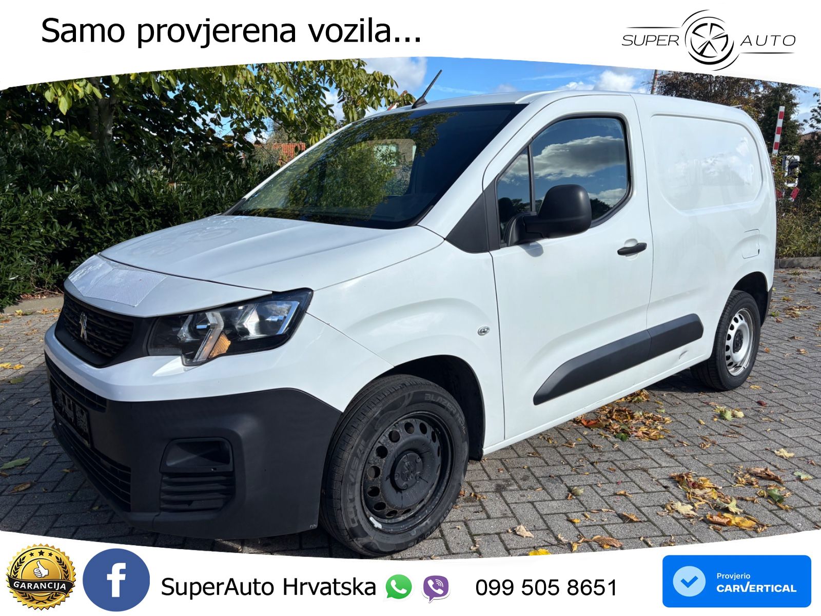 Peugeot Partner 1.5 HDI Premium L1 102 KS