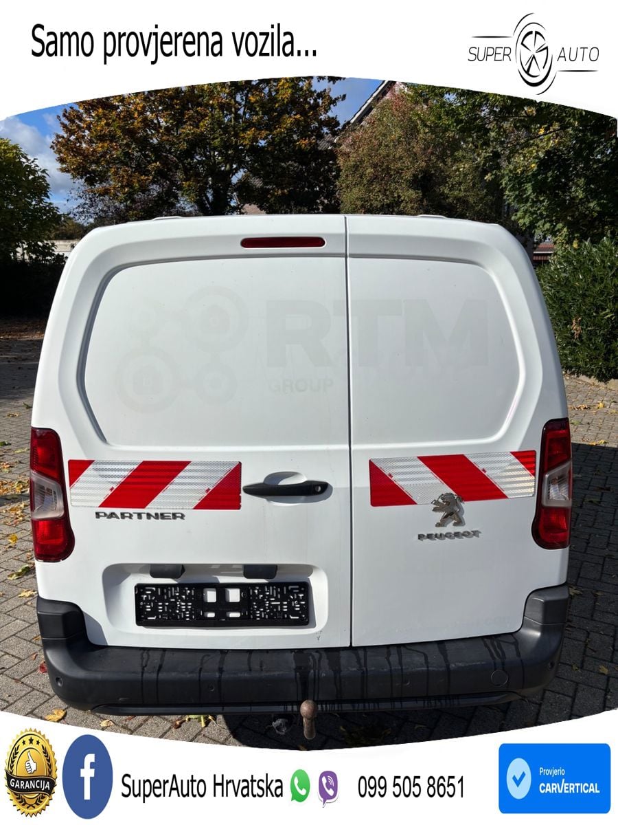 Peugeot Partner 1.5 HDI Premium L1 102 KS