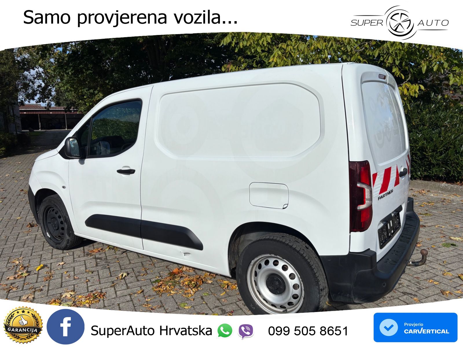 Peugeot Partner 1.5 HDI Premium L1 102 KS