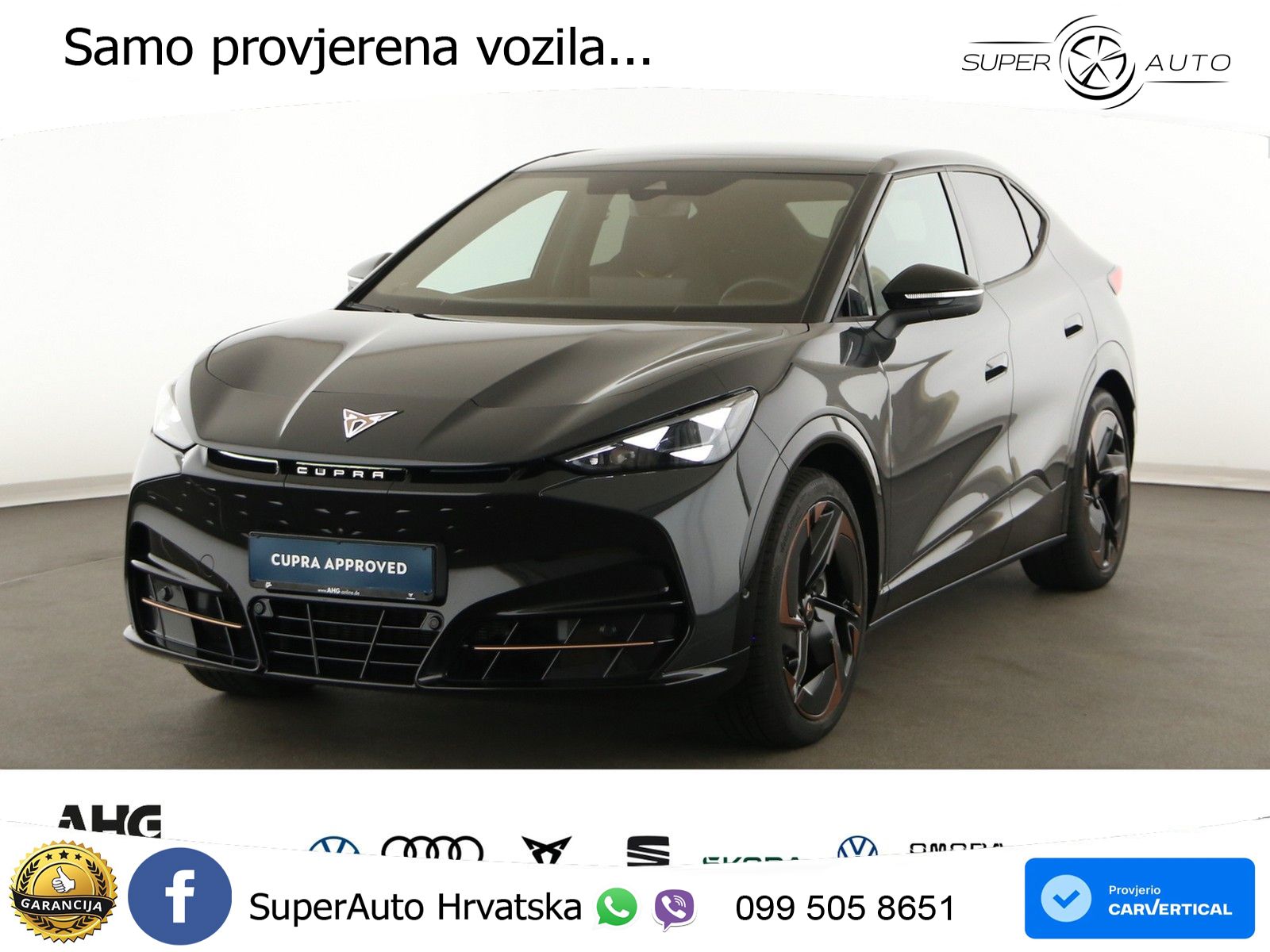 Cupra Tavascan 82 kWh (340 KS)  4WD VZ LED+GR SJED+ACC