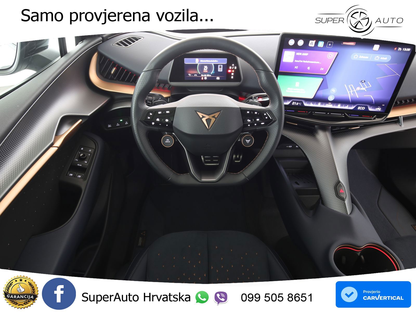 Cupra Tavascan 82 kWh (340 KS)  4WD VZ LED+GR SJED+ACC