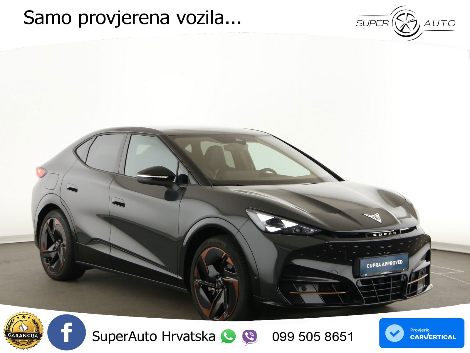 Cupra Tavascan 82 kWh (340 KS)  4WD VZ LED+GR SJED+ACC