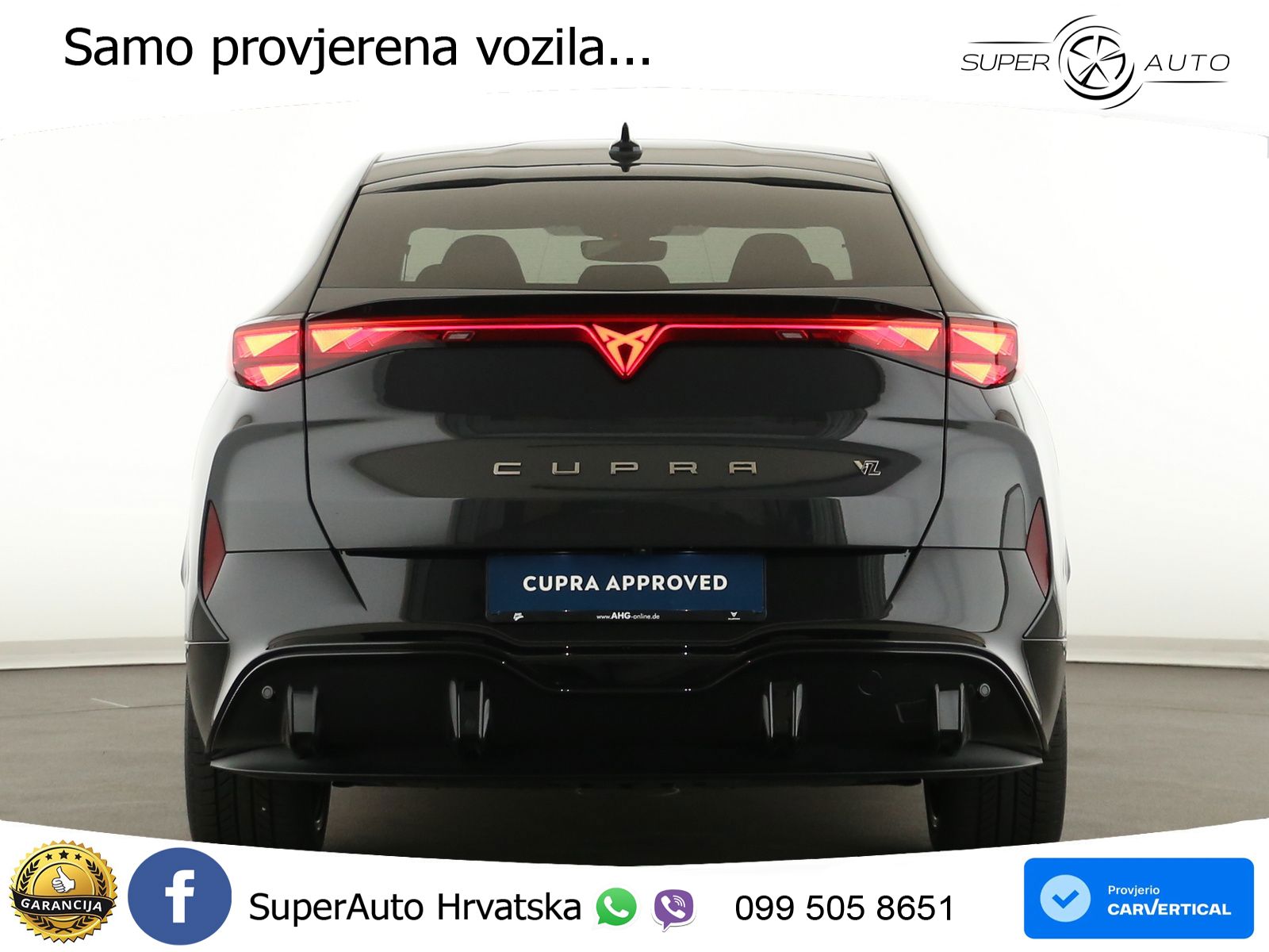 Cupra Tavascan 82 kWh (340 KS)  4WD VZ LED+GR SJED+ACC
