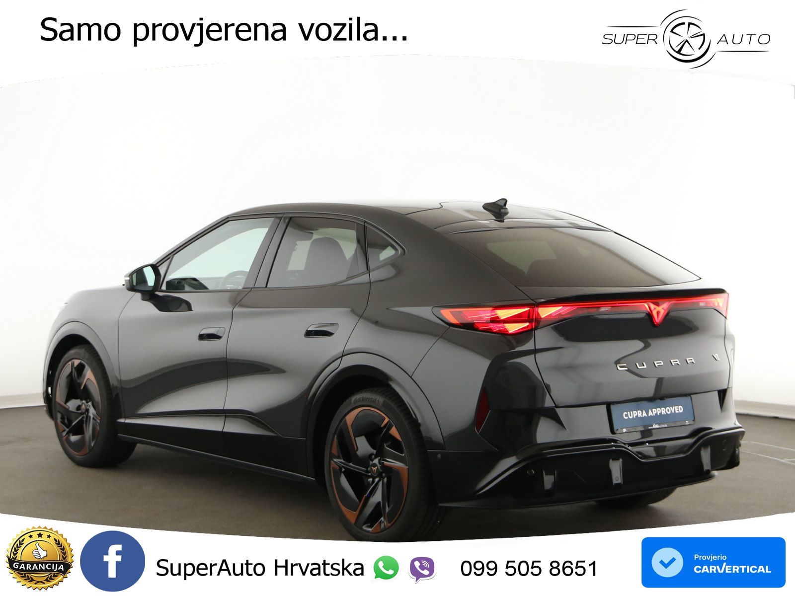 Cupra Tavascan 82 kWh (340 KS)  4WD VZ LED+GR SJED+ACC