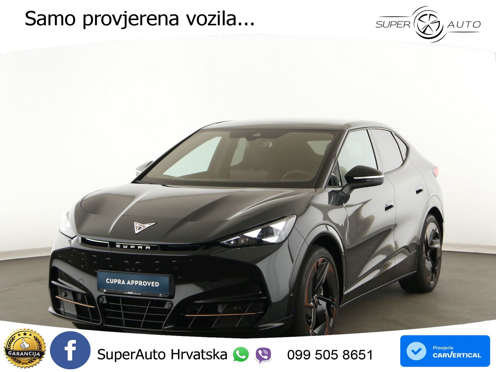 Cupra Tavascan 82 kWh (340 KS)  4WD VZ LED+GR SJED+ACC
