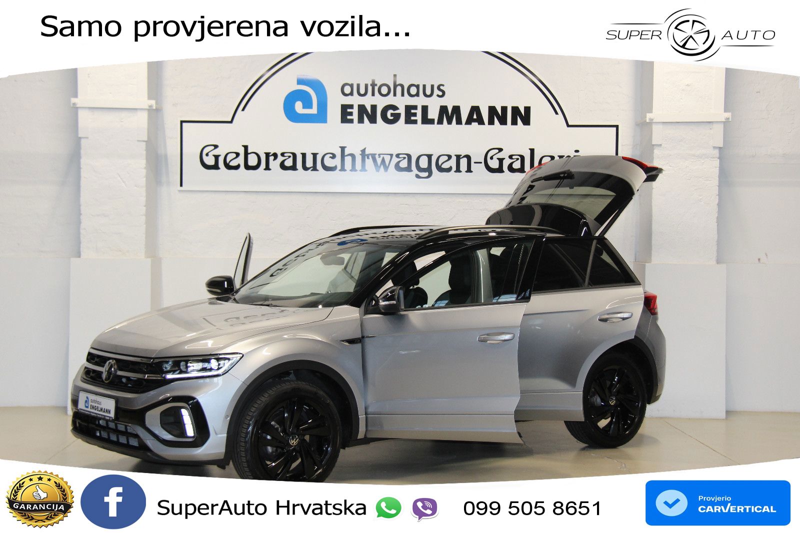 Volkswagen T-Roc 1.5 TSI (150 KS) DSG LED+GR SJED+ACC