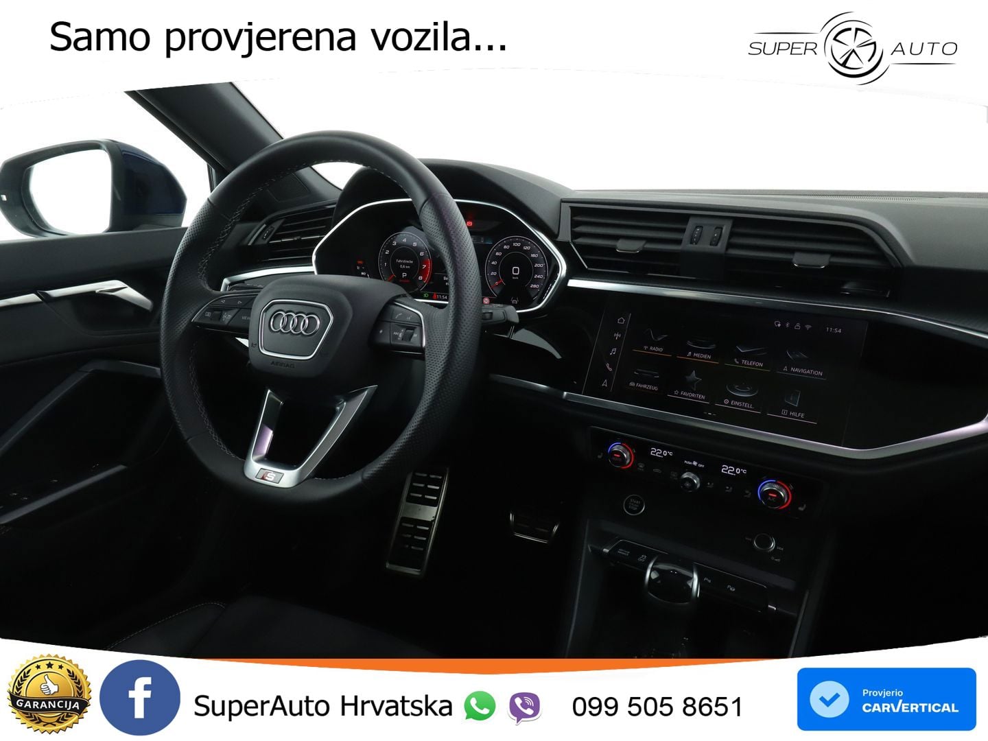 Audi Q3 Sportback 45 TFSI (245 KS) quattro S tronic S line LED+GR SJED+ACC