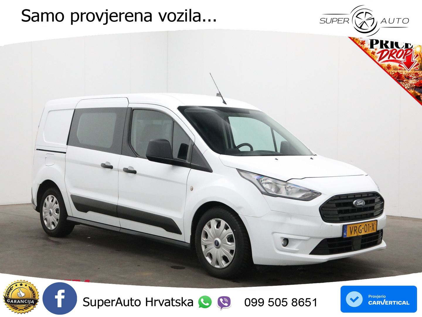 Ford Transit Connect 1.5 EcoBlue Aut. L2 Vebabox Kuhl 101 KS