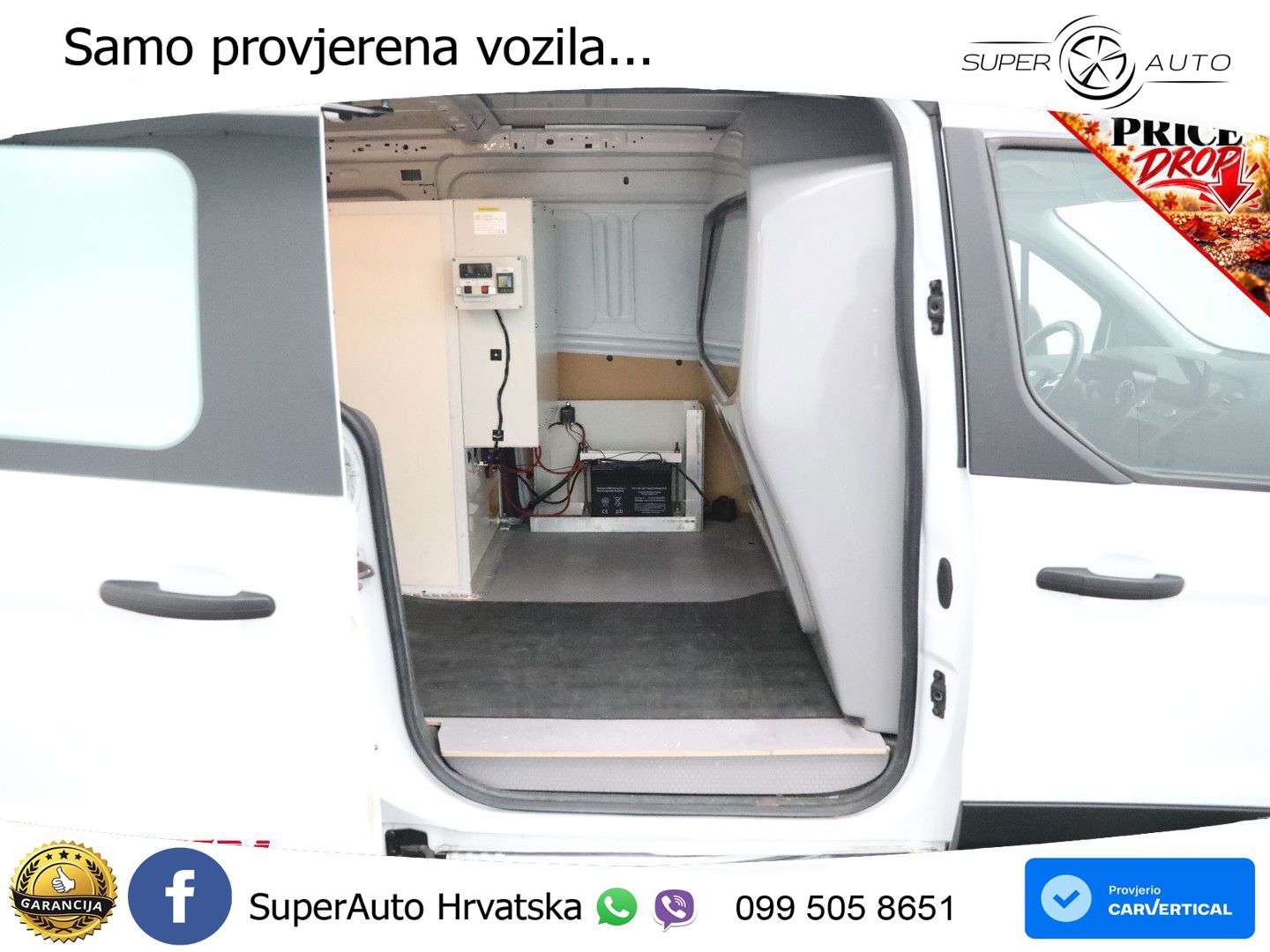 Ford Transit Connect 1.5 EcoBlue Aut. L2 Vebabox Kuhl 101 KS
