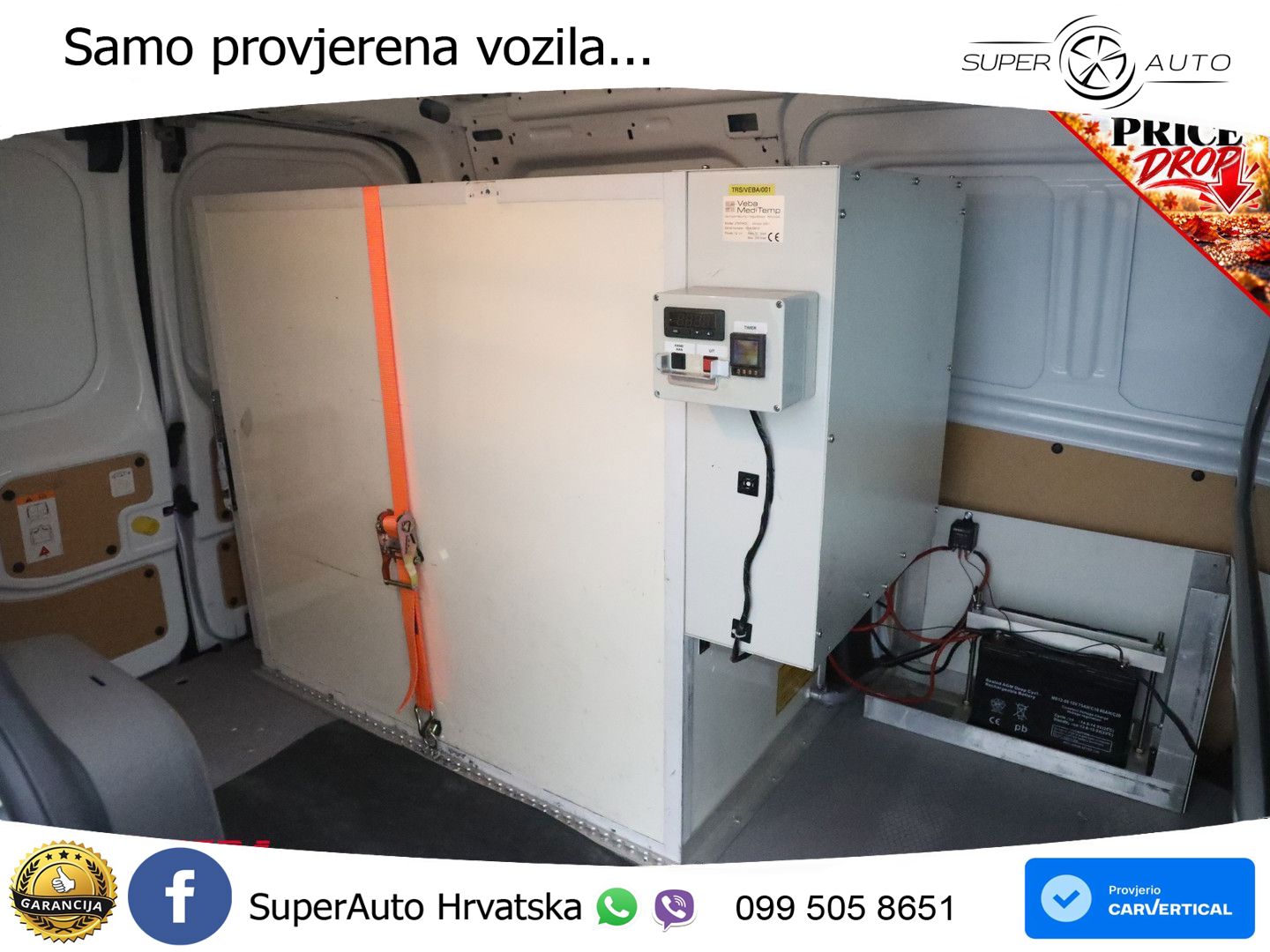Ford Transit Connect 1.5 EcoBlue Aut. L2 Vebabox Kuhl 101 KS