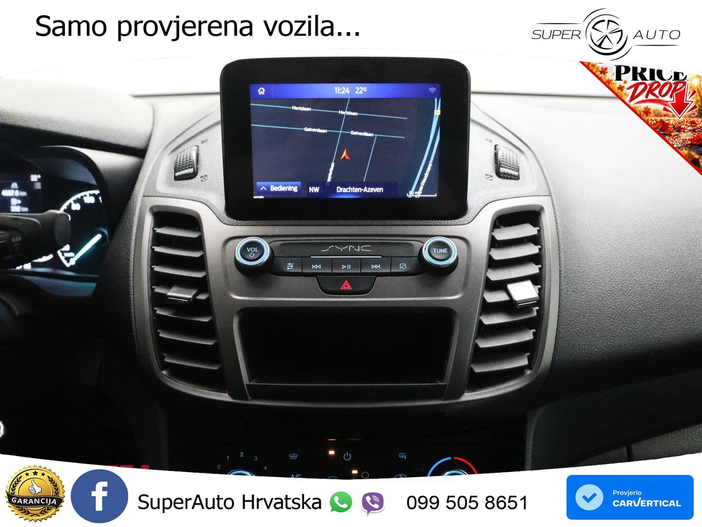 Ford Transit Connect 1.5 EcoBlue Aut. L2 Vebabox Kuhl 101 KS