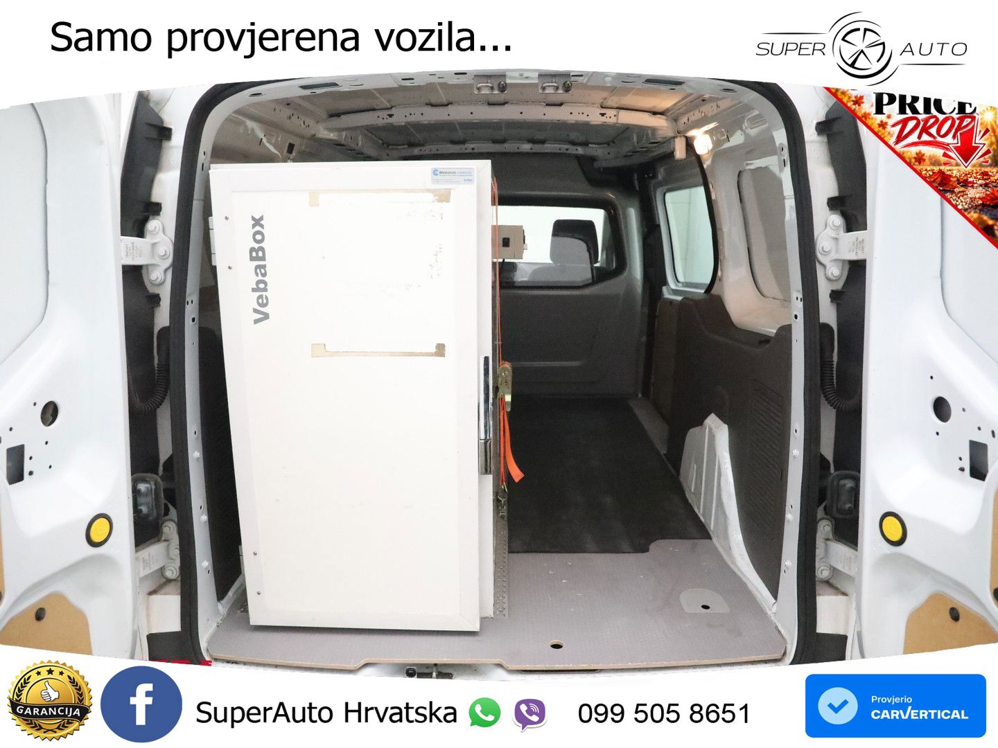 Ford Transit Connect 1.5 EcoBlue Aut. L2 Vebabox Kuhl 101 KS
