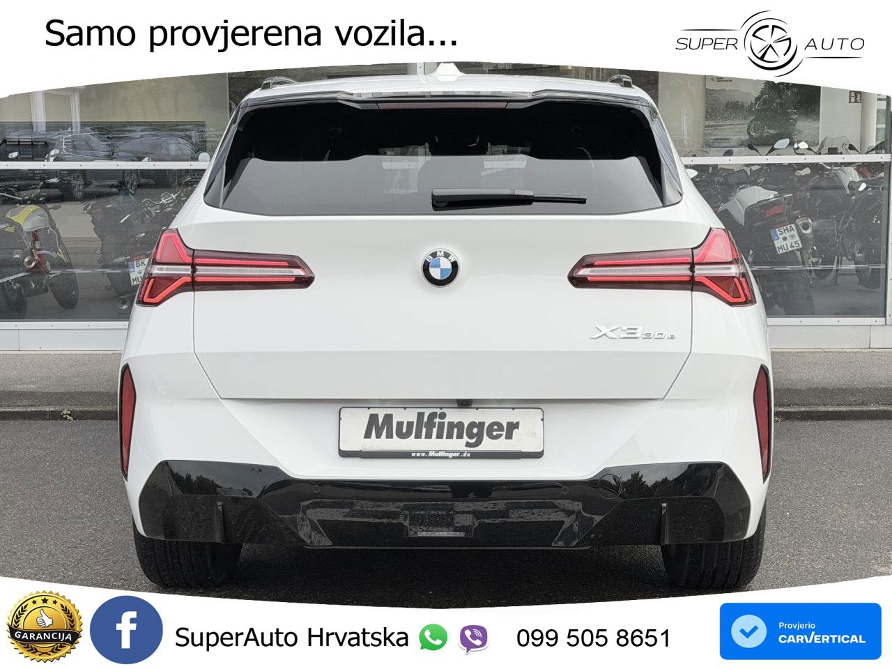 BMW X3 30e xDrive Steptronic M Sport LED+GR SJED+ACC