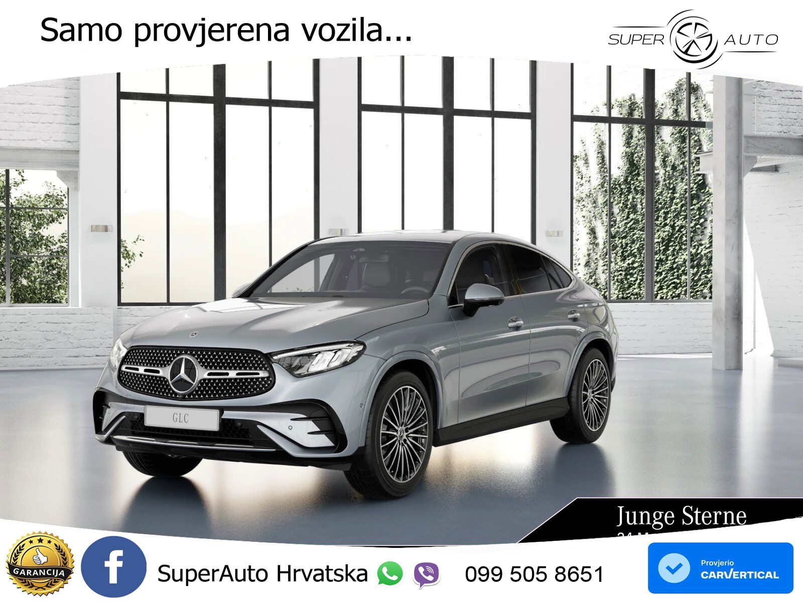 Mercedes GLC Coupe 200 (204 KS) 4MATIC 9G-TRONIC AMG LED+GR SJED+ACC