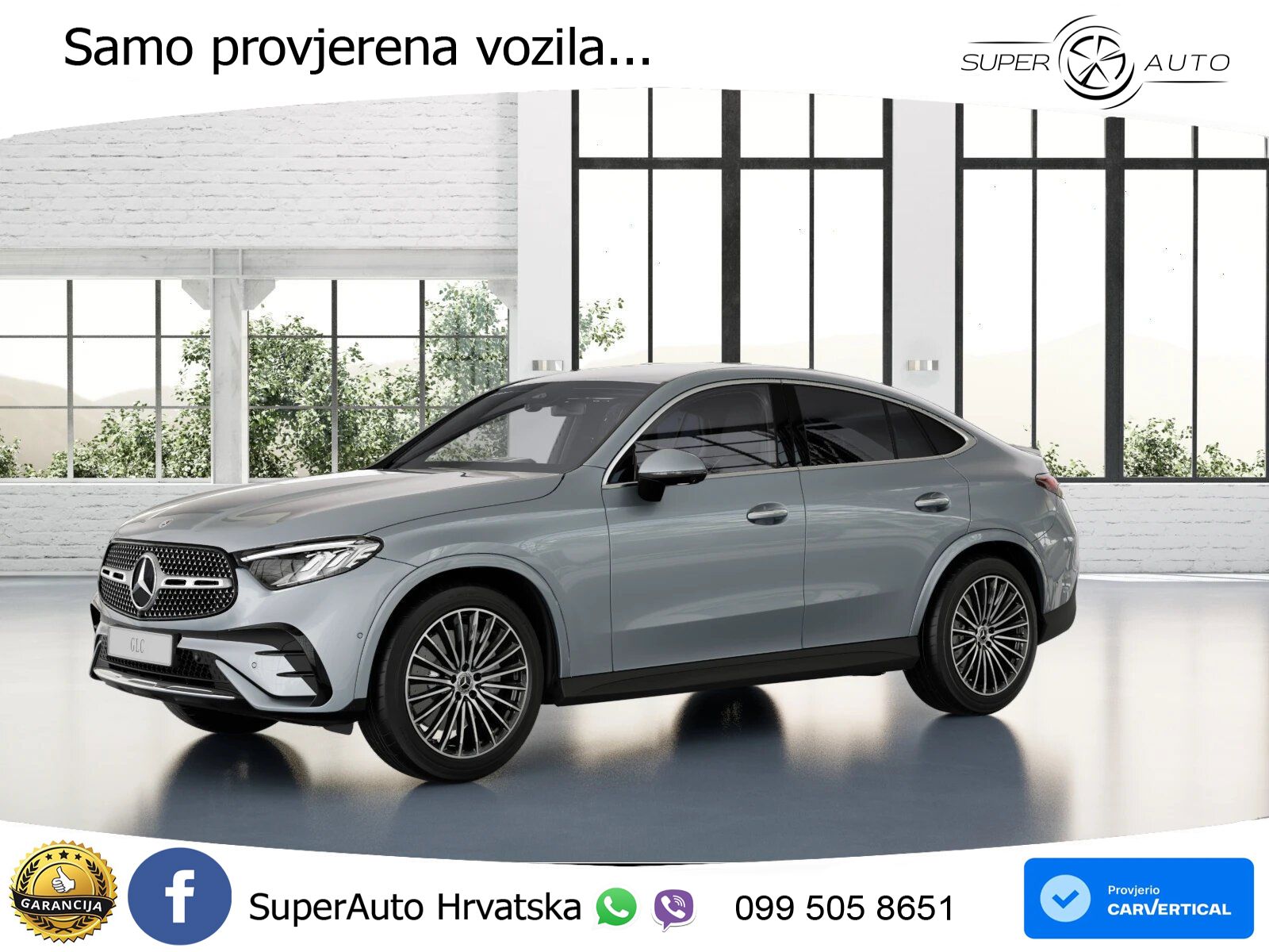 Mercedes GLC Coupe 200 (204 KS) 4MATIC 9G-TRONIC AMG LED+GR SJED+ACC