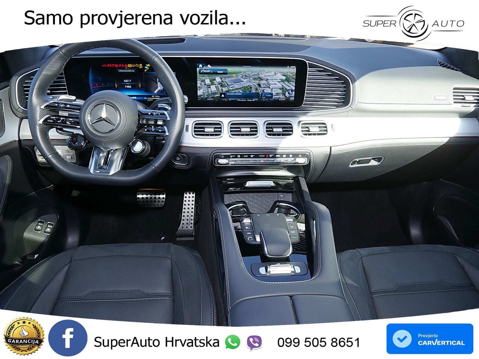 Mercedes AMG GLE 53 (544 KS) Hybrid 4MATIC+ 9G-TRONIC ACC+HEAD+4xGR SJED+360+PANO