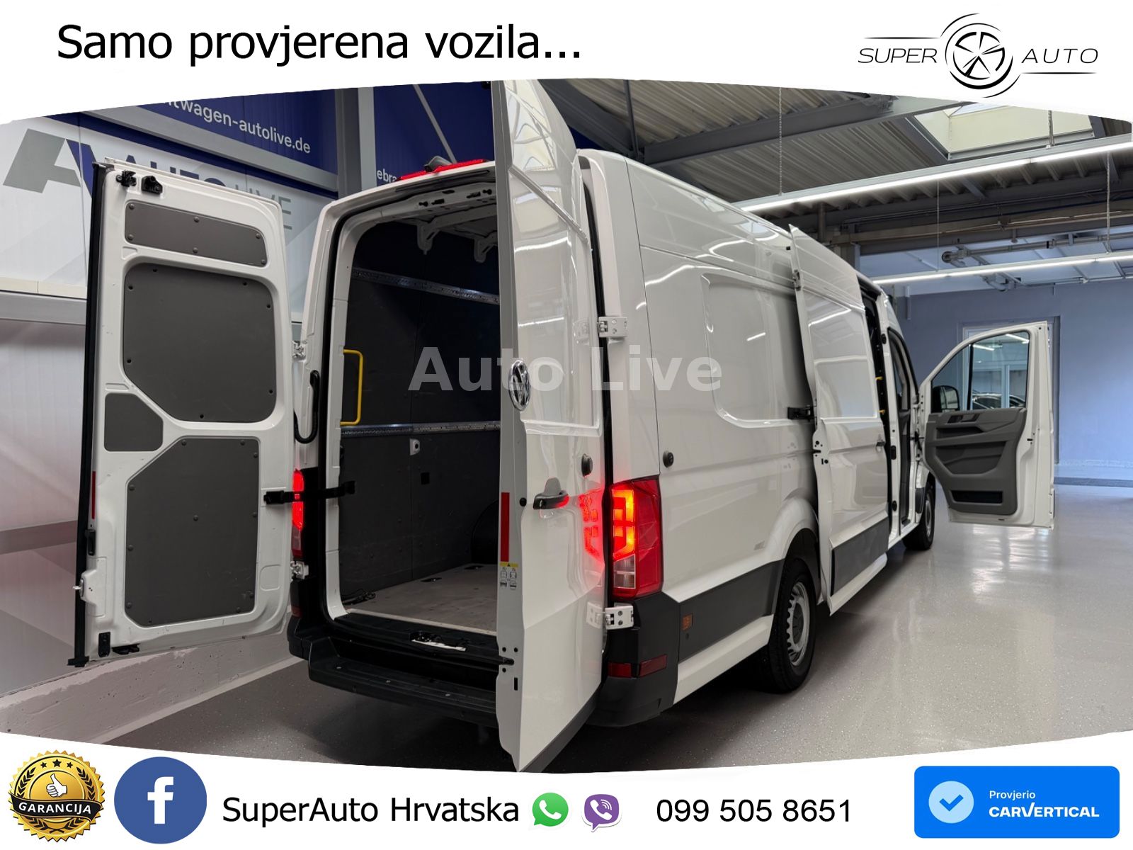 Volkswagen Crafter 35 TDI*XXL-ÜBERHANG*HOCH*KLIMA*STANDHEIZ 140 KS