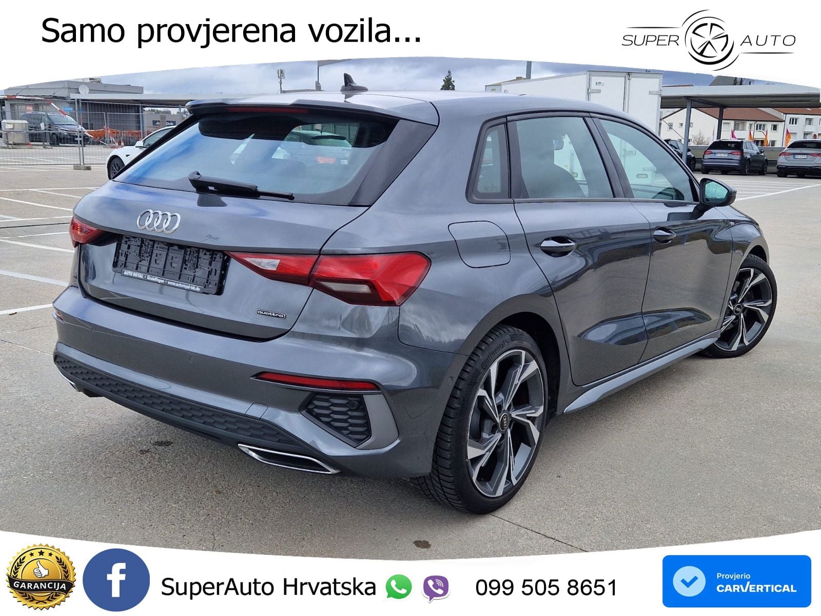 Audi A3 40 TDI (200 KS) quattro S tronic S line LED+GR SJED+ACC