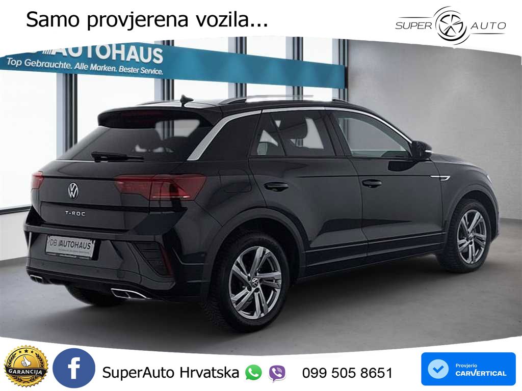 Volkswagen T-Roc 1.5 TSI (150 KS) DSG R-Line LED+GR SJED+ACC