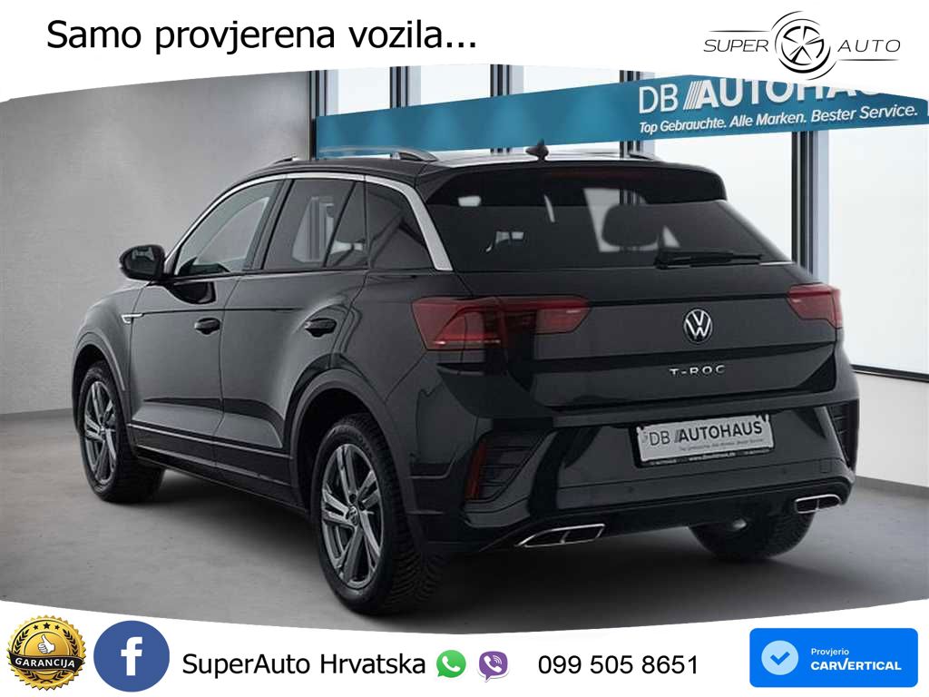 Volkswagen T-Roc 1.5 TSI (150 KS) DSG R-Line LED+GR SJED+ACC