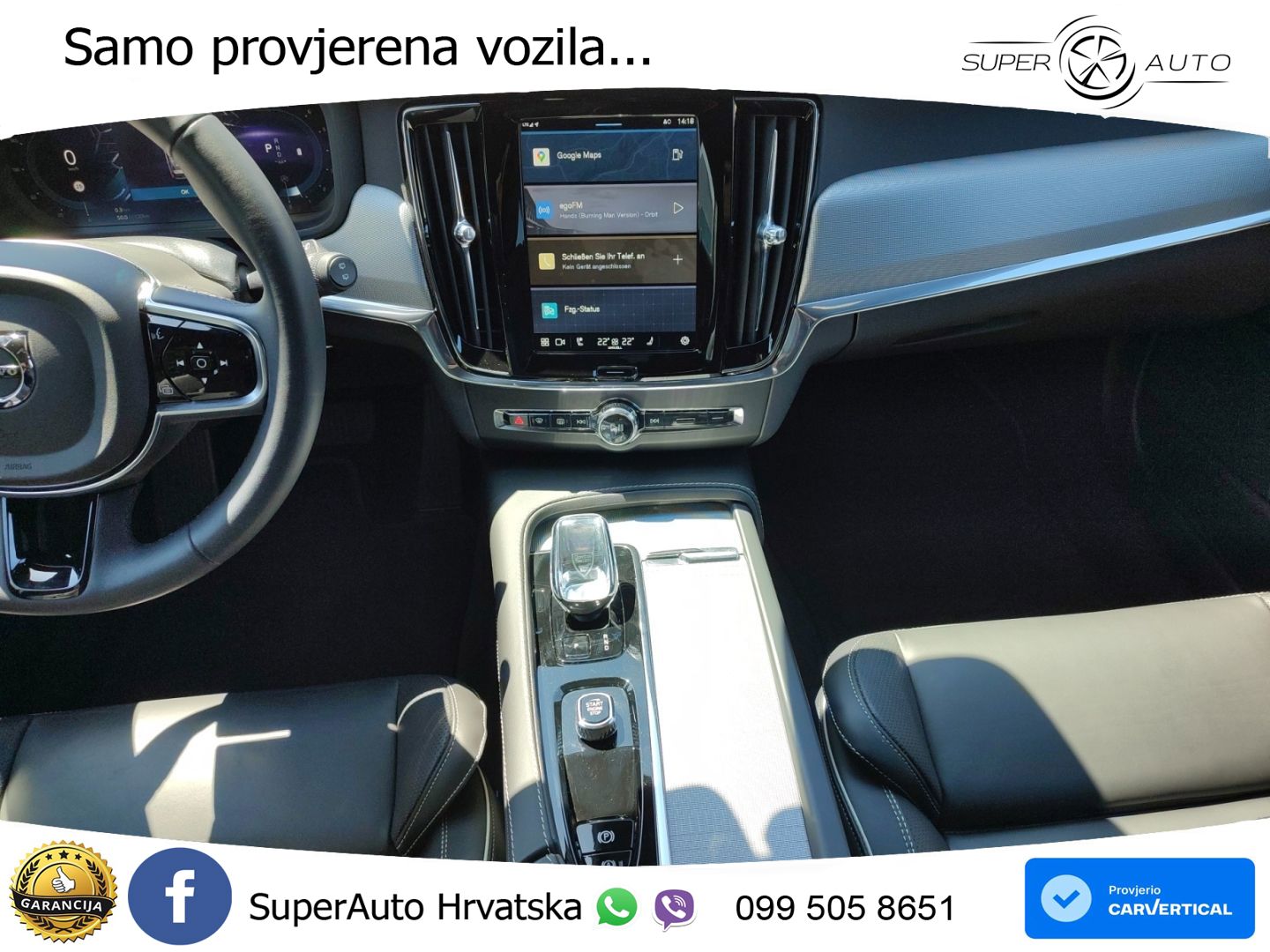 Volvo V90 2.0 B4 Automatic LED+GR SJED+ACC