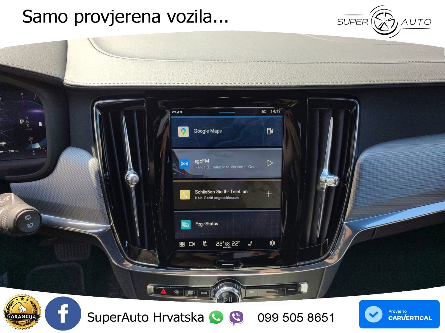 Volvo V90 2.0 B4 Automatic LED+GR SJED+ACC