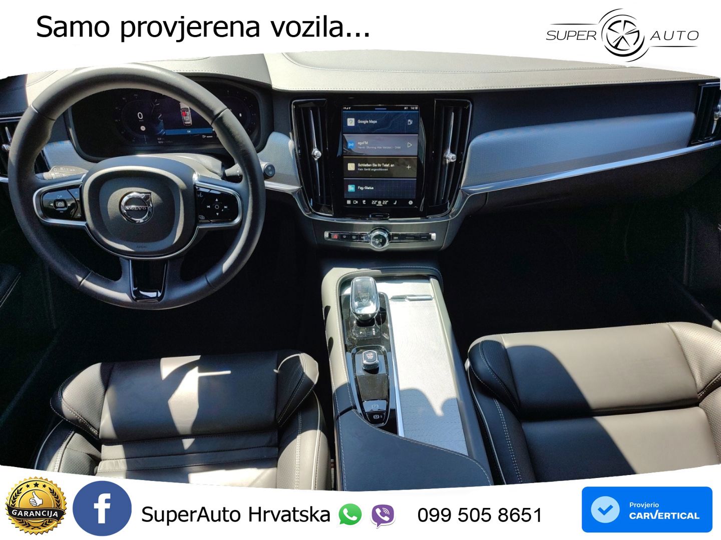 Volvo V90 2.0 B4 Automatic LED+GR SJED+ACC