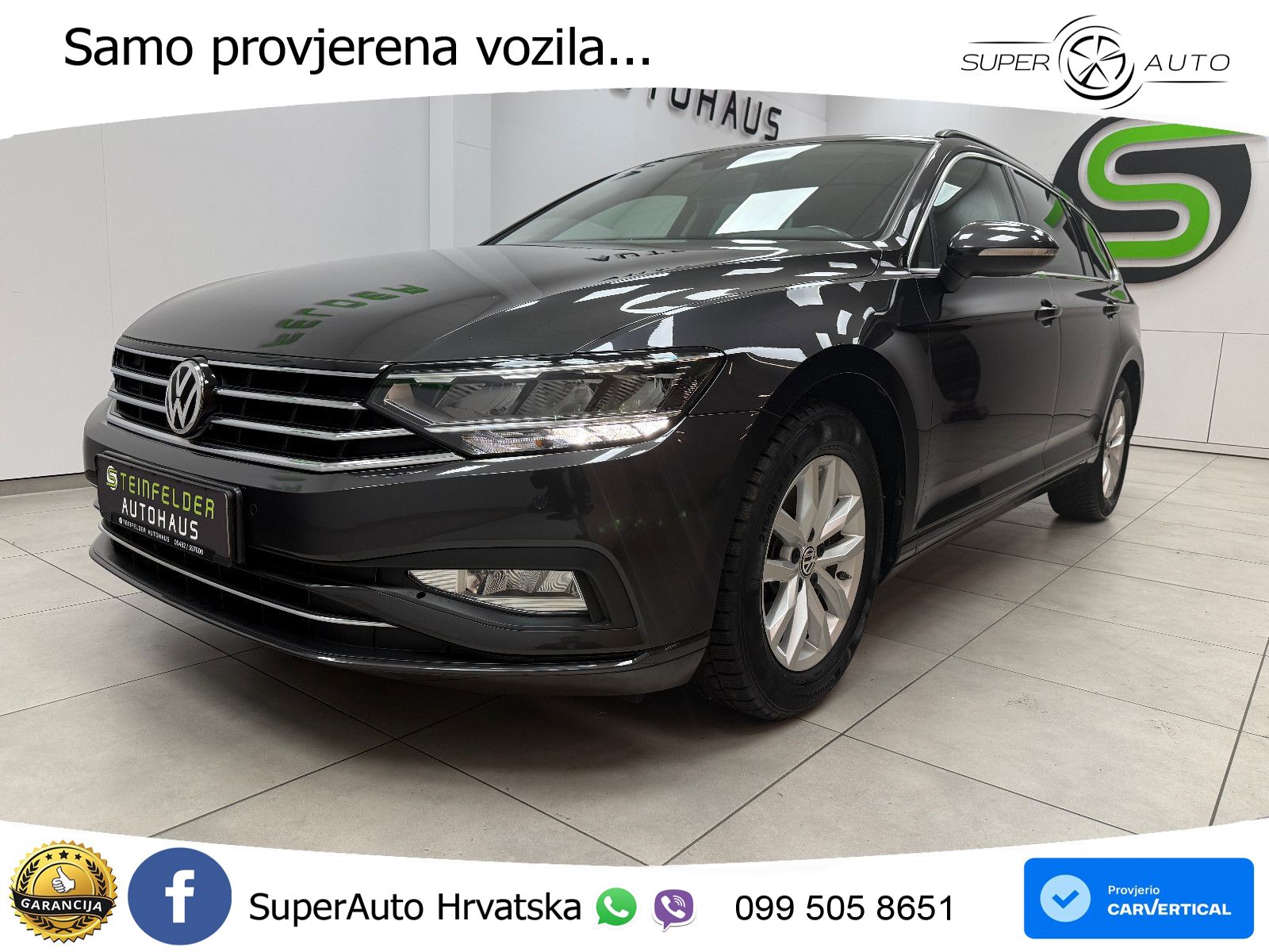 Volkswagen Passat Variant 1.5 TSI (150 KS) DSG ACT LED+GR SJED+ACC