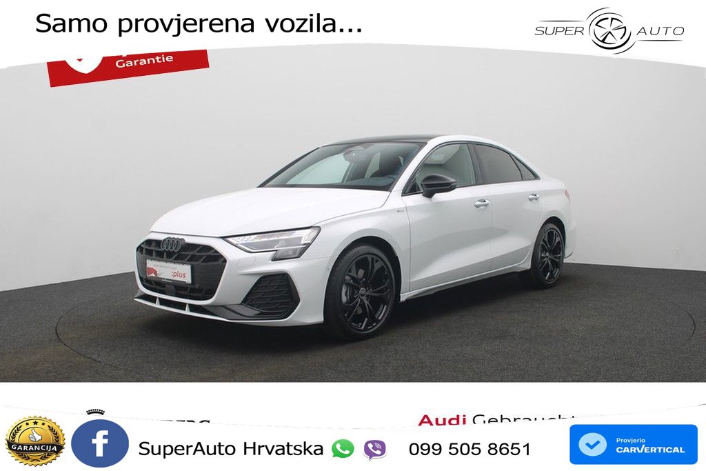 Audi A3 Limuzina 40 TFSI (204 KS) quattro S tronic S line LED+GR SJED+ACC