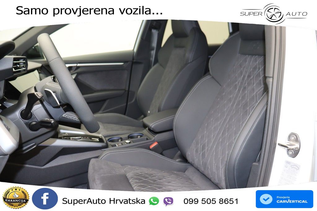 Audi A3 Limuzina 40 TFSI (204 KS) quattro S tronic S line LED+GR SJED+ACC