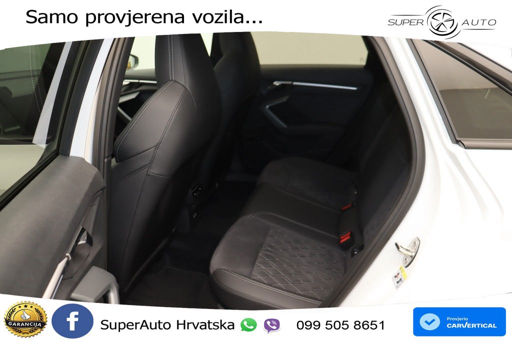 Audi A3 Limuzina 40 TFSI (204 KS) quattro S tronic S line LED+GR SJED+ACC