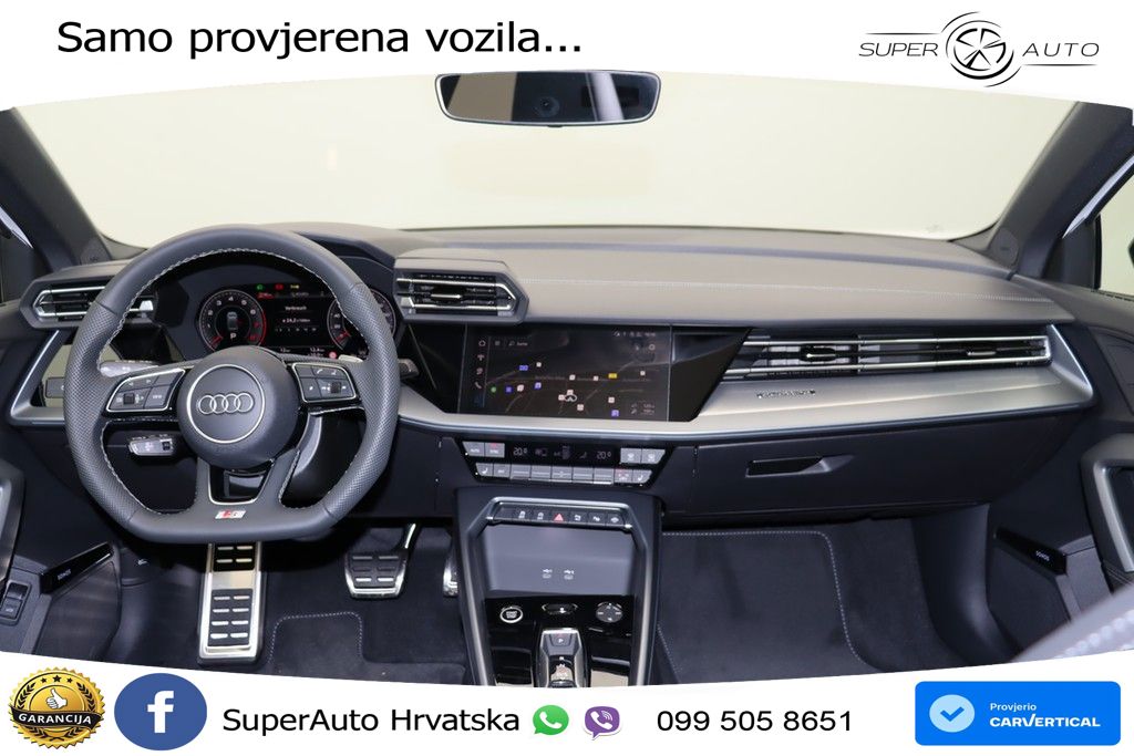 Audi A3 Limuzina 40 TFSI (204 KS) quattro S tronic S line LED+GR SJED+ACC