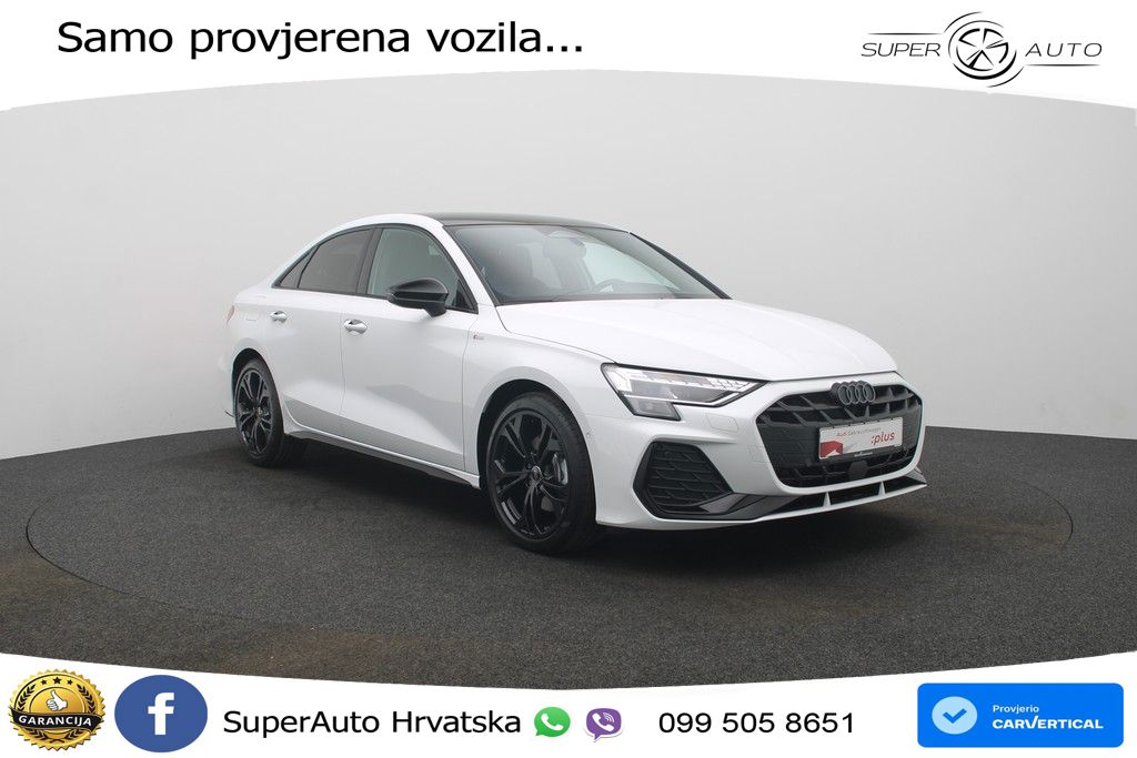 Audi A3 Limuzina 40 TFSI (204 KS) quattro S tronic S line LED+GR SJED+ACC
